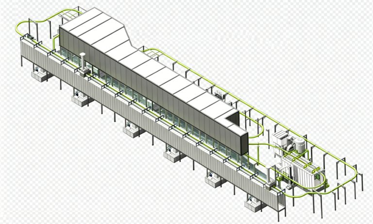 Overseas Powder Coating Line Project | Custom Turnkey Coating Solution For Global Clients